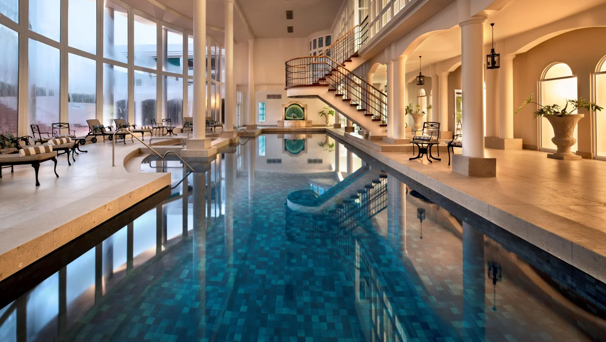 The indoor pool, Fancourt