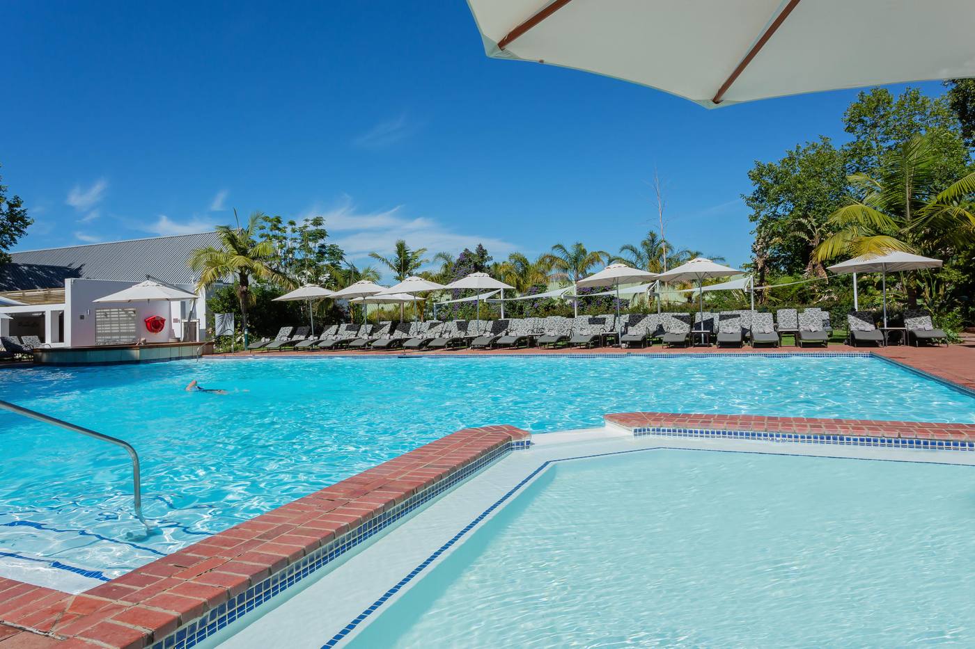 The Leisure Centre outdoor pool, Fancourt